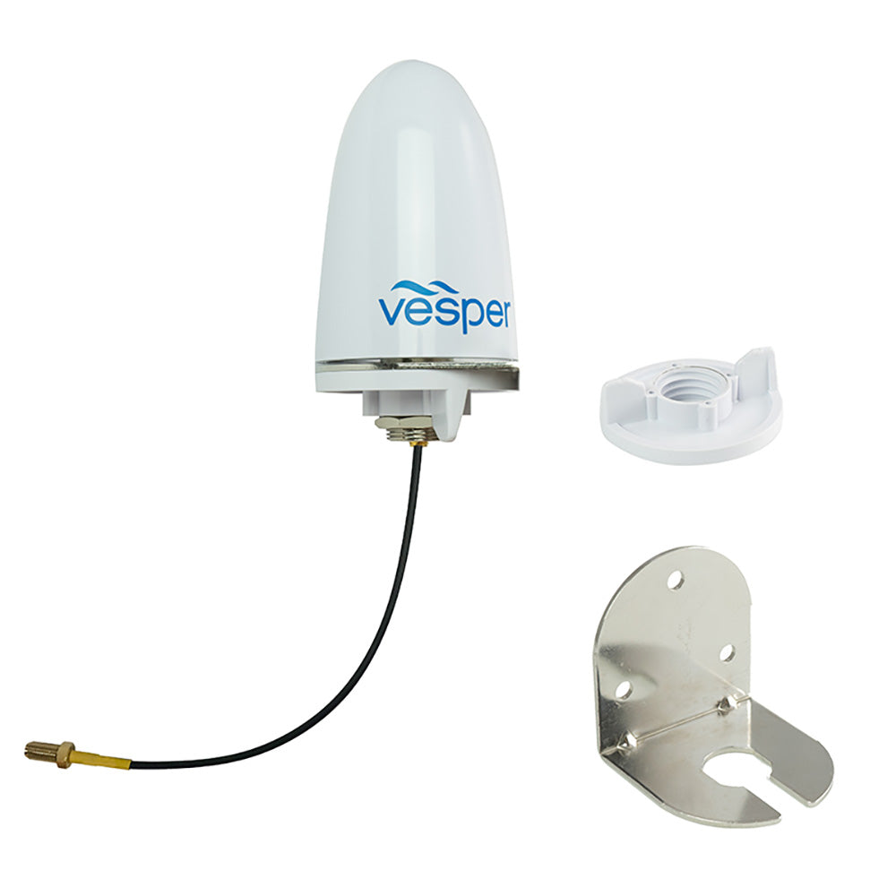 Vesper External Cellular Antenna w/5M (16') Cable & Mounts f/Cortex M1 010-13266-20 — Quality Boat Parts