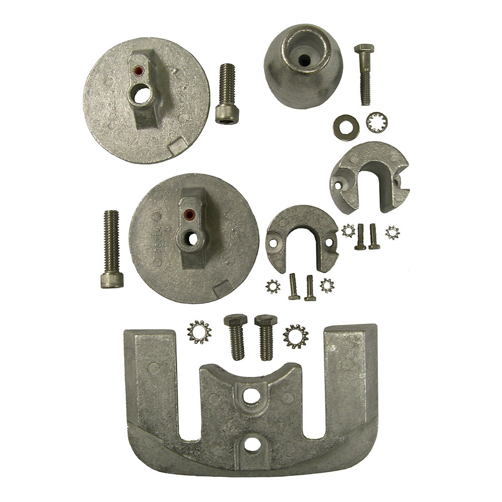 Performance Metals Mercruiser Bravo 3 (2004 & Later) Complete Anode Kit - Aluminum 10165A — Quality Boat Parts