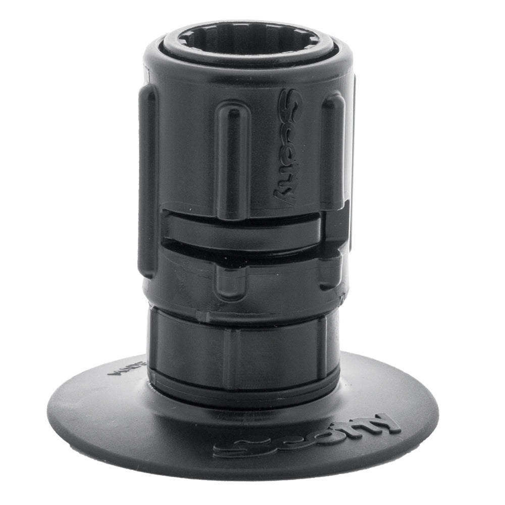 Scotty 448 Stick-On Mount w/Gear-Head Adapter - 3" Pad 0448-BK — Quality Boat Parts