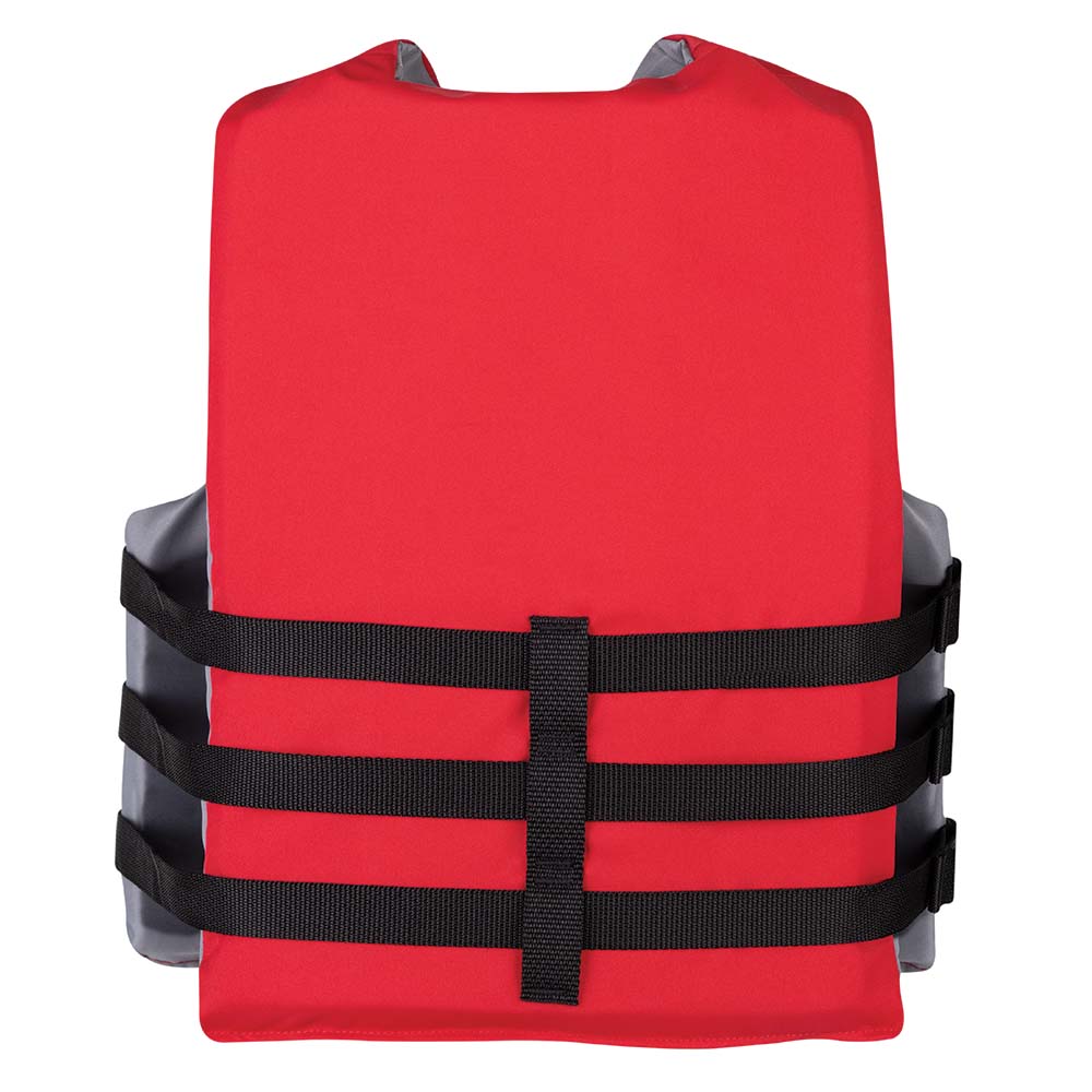 Full Throttle Adult Oversized Ski Life Jacket - Red 112000-100-005-22 — Quality Boat Parts
