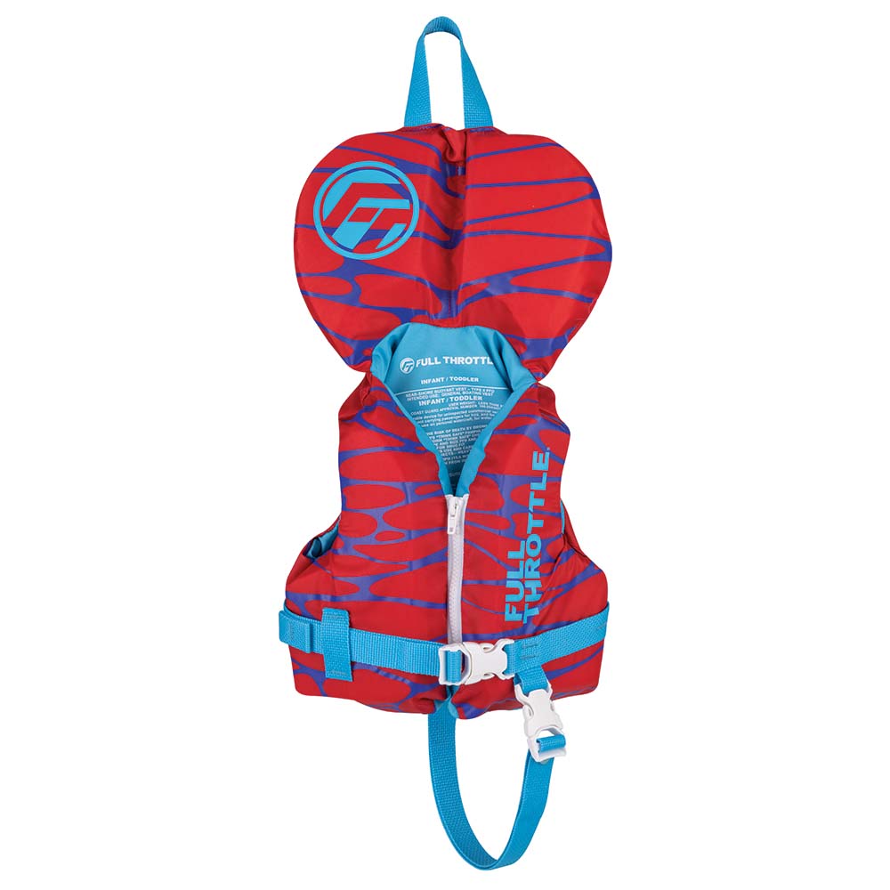 Full Throttle Infant Nylon Life Jacket - Red 112400-100-000-22 — Quality Boat Parts