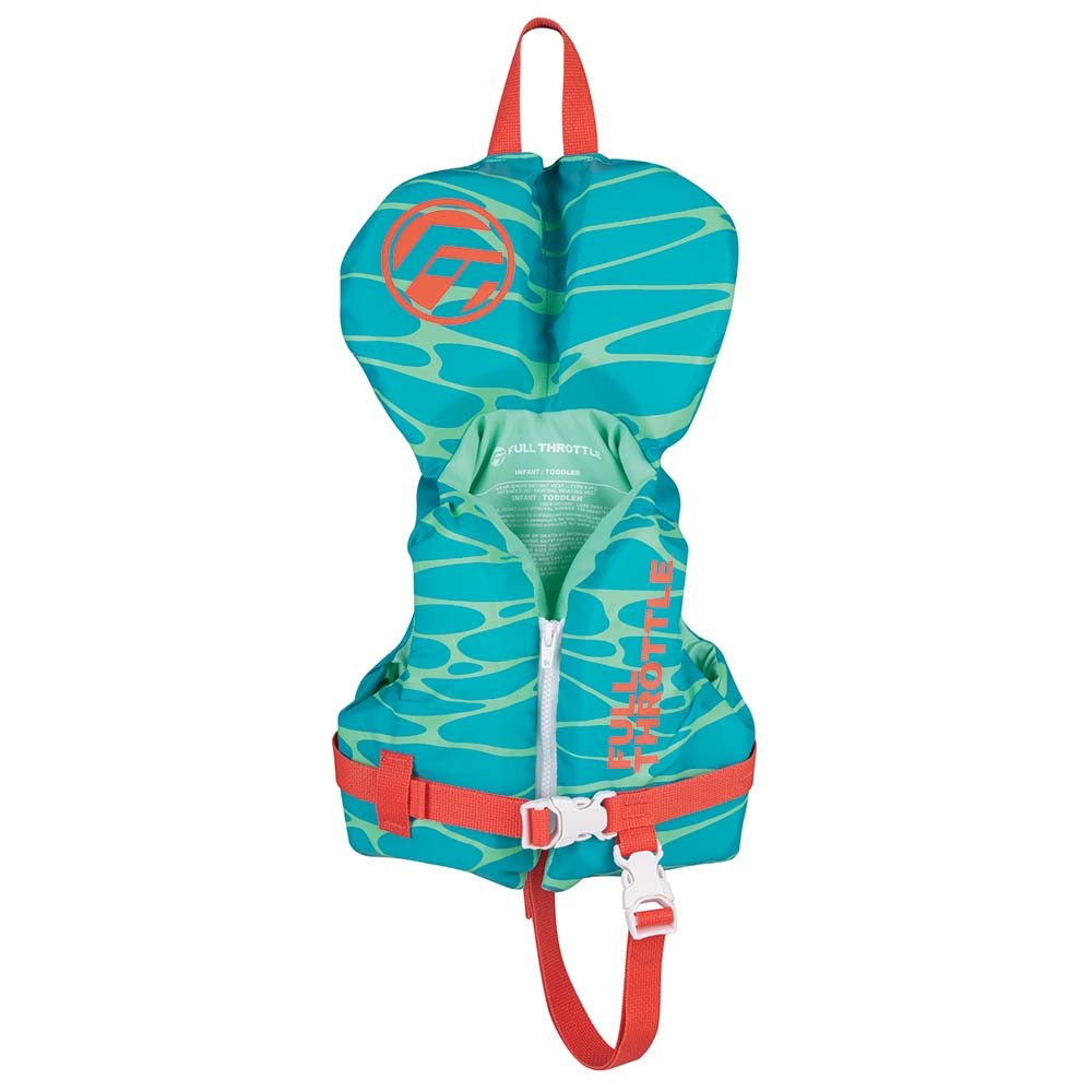 Full Throttle Infant Nylon Life Jacket - Aqua 112400-505-000-22 — Quality Boat Parts