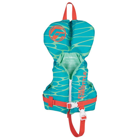 Full Throttle Infant Nylon Life Jacket - Aqua 112400-505-000-22 — Quality Boat Parts