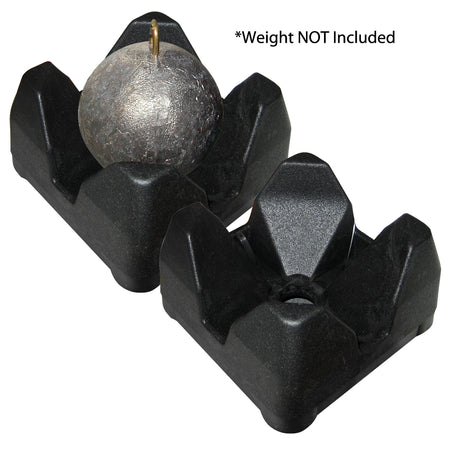 Scotty 3022-BK Weight Mate - Black 2 Pack 3022-BK — Quality Boat Parts