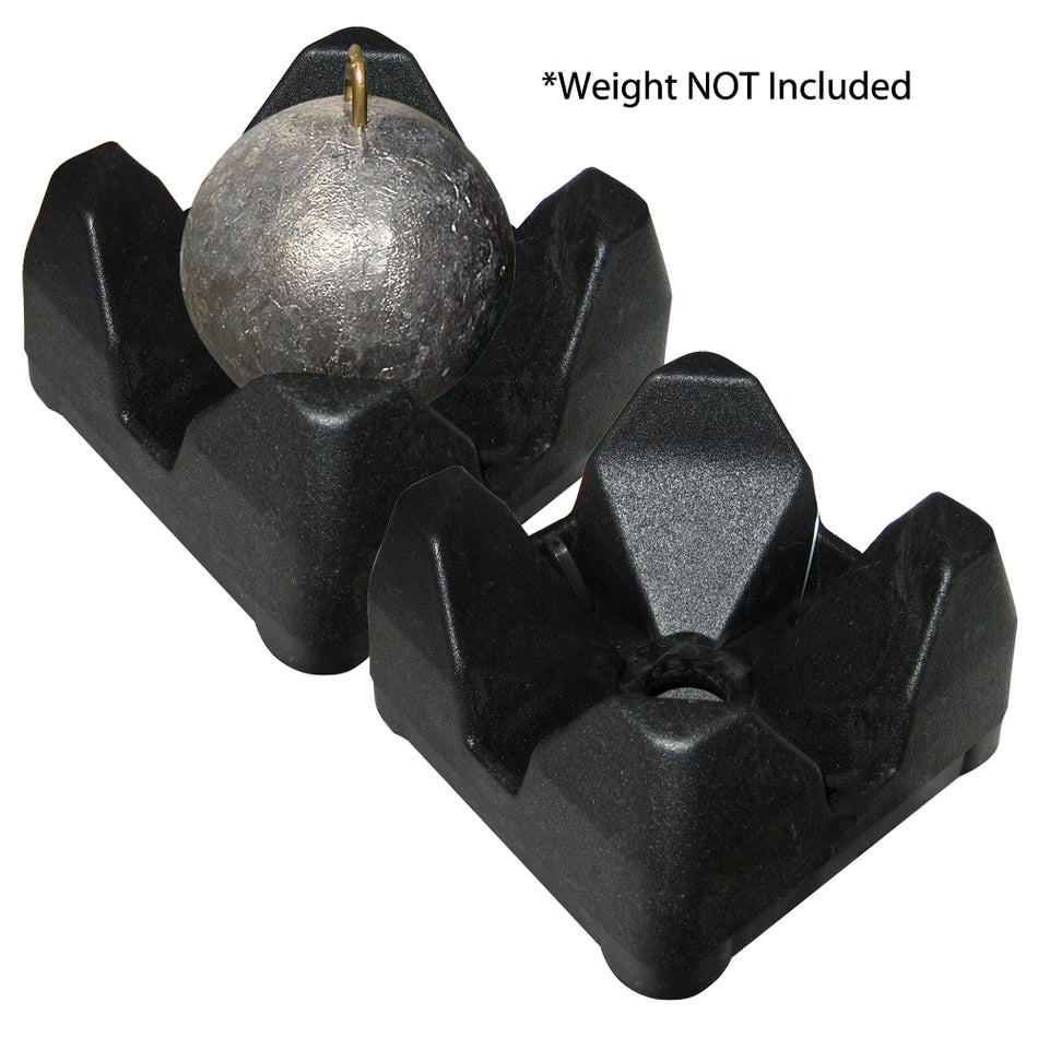Scotty 3022-BK Weight Mate - Black 2 Pack 3022-BK — Quality Boat Parts