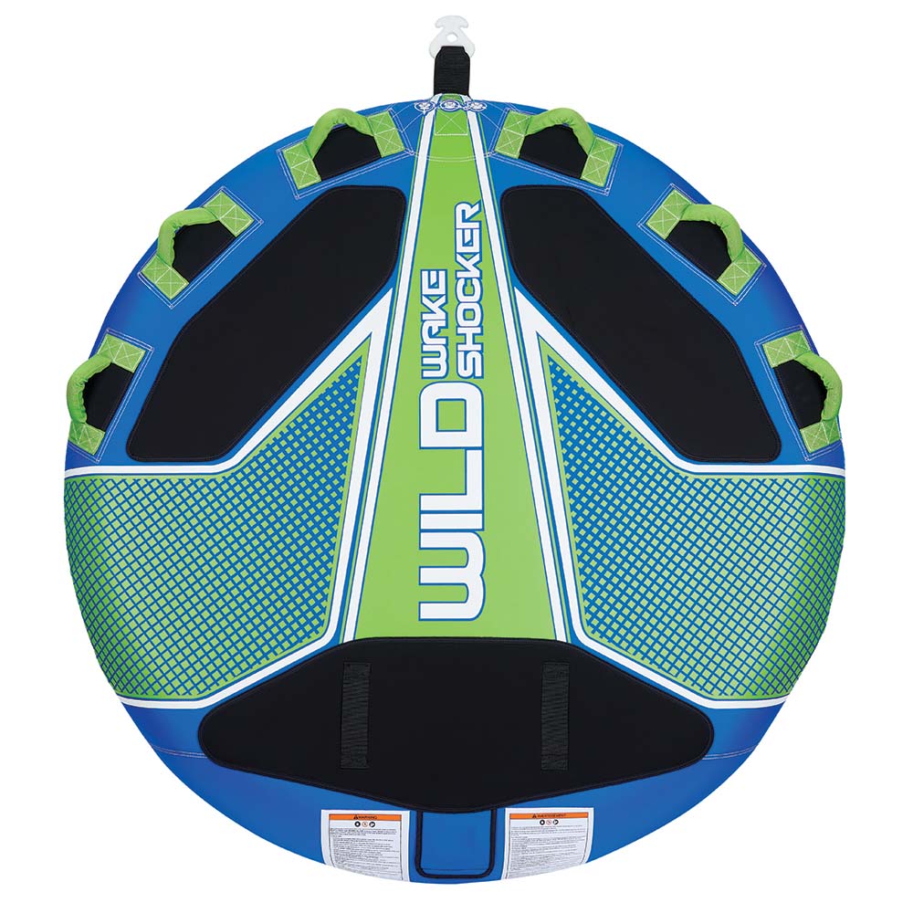 Full Throttle Wild Wake Shocker Towable Tube - 3 Rider - Blue 302400-500-003-21 — Quality Boat Parts