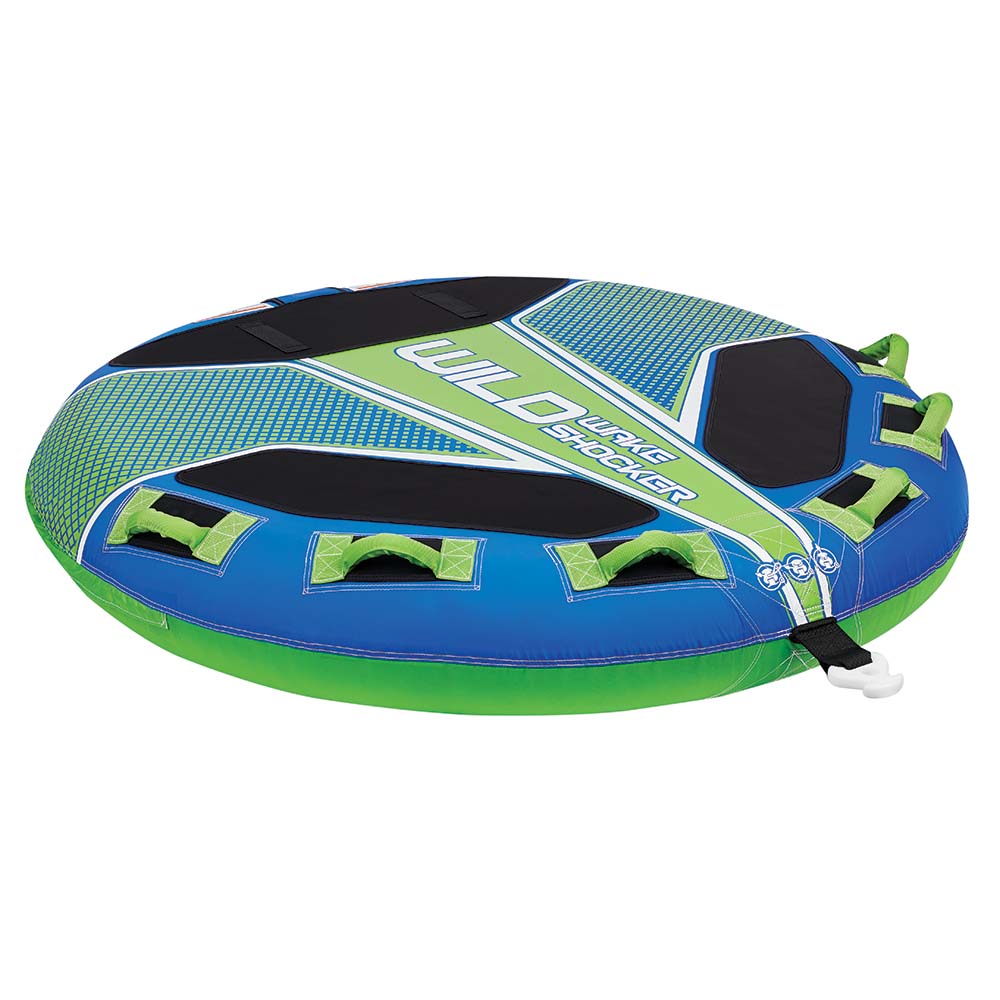 Full Throttle Wild Wake Shocker Towable Tube - 3 Rider - Blue 302400-500-003-21 — Quality Boat Parts