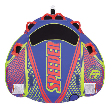 Full Throttle Speeder Towable Tube - 2 Rider - Blue 302900-500-002-21 — Quality Boat Parts