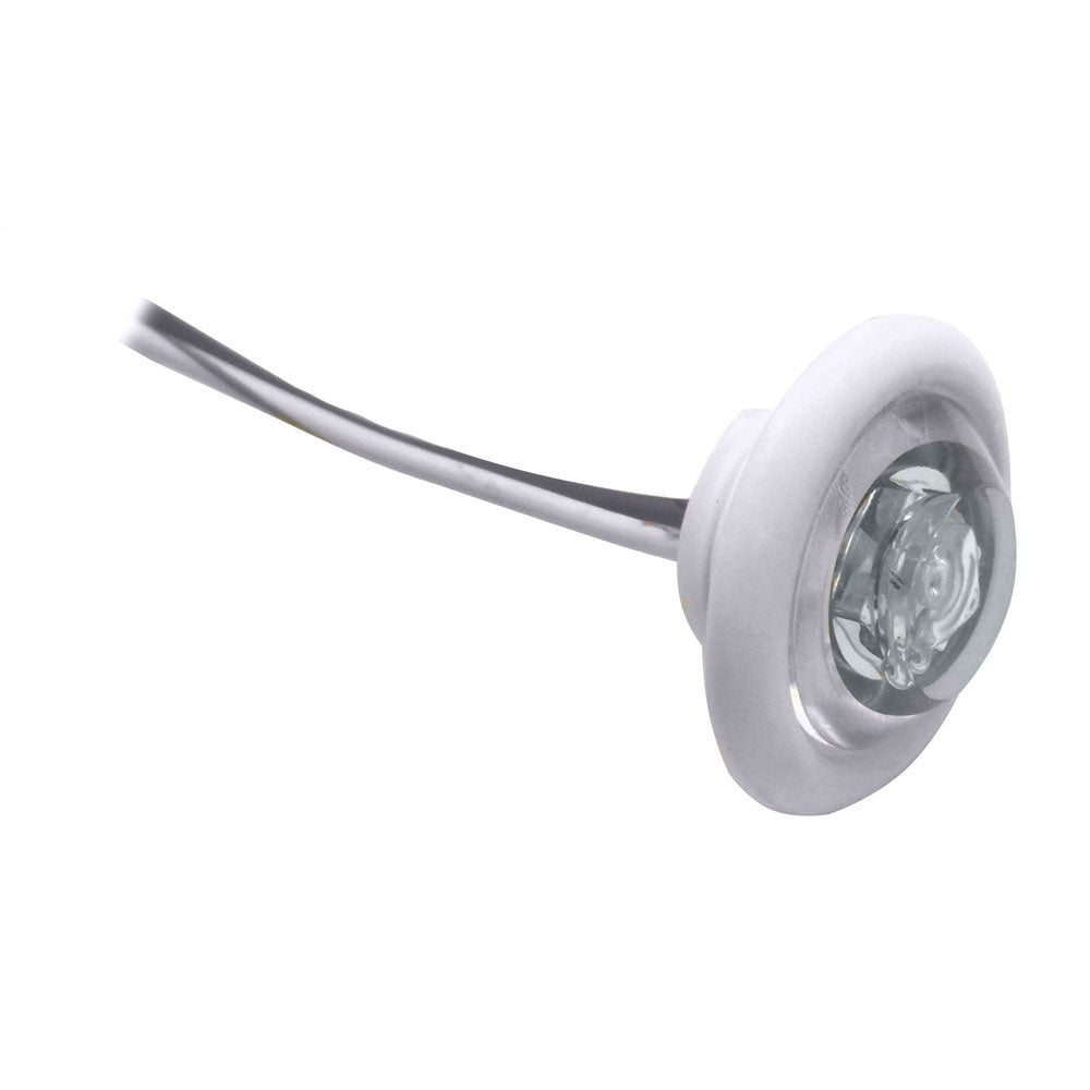 Innovative Lighting LED Bulkhead/Livewell Light "The Shortie" White LED w/ White Grommet 011-5540-7 — Quality Boat Parts