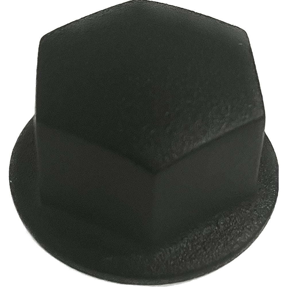 Uflex M12 Black Wheel Nut 1503B — Quality Boat Parts