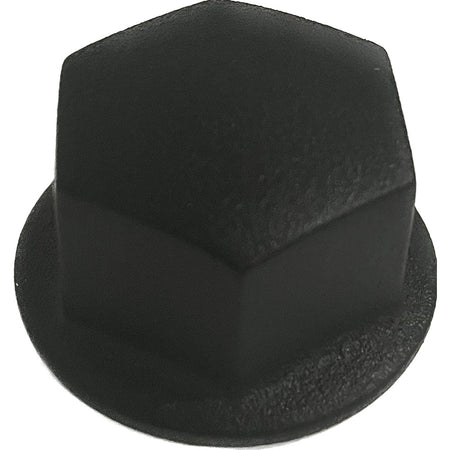 Uflex M12 Black Wheel Nut 1503B — Quality Boat Parts