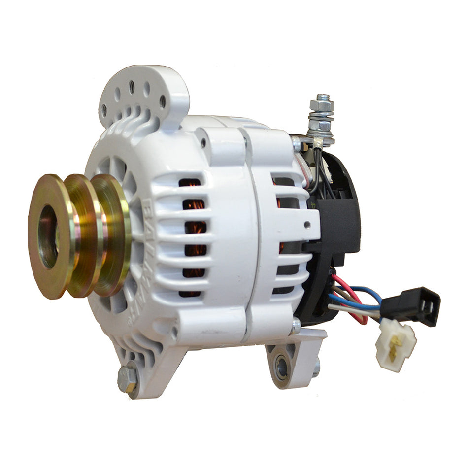 Balmar Alternator 100 AMP 12V 3.15" Dual Foot Saddle Pulley w/Isolated Ground 60-100-DV — Quality Boat Parts