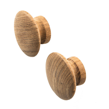 Whitecap Teak Round Drawer Knob - 2" - 2 Pack 60120-A — Quality Boat Parts