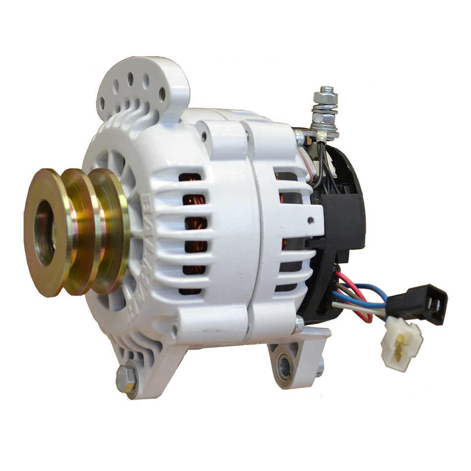 Balmar Alternator 120 AMP 12V 3.15" Dual Foot Saddle Dual Pulley w/Isolated Ground 60-120-DV — Quality Boat Parts