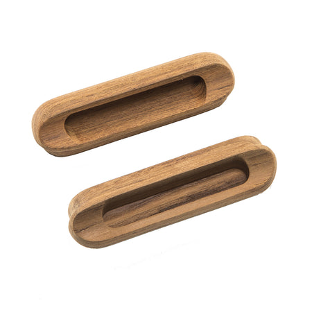 Whitecap Teak Oblong Drawer Pull - 4-1/16"L - 2 Pack 60124-A — Quality Boat Parts