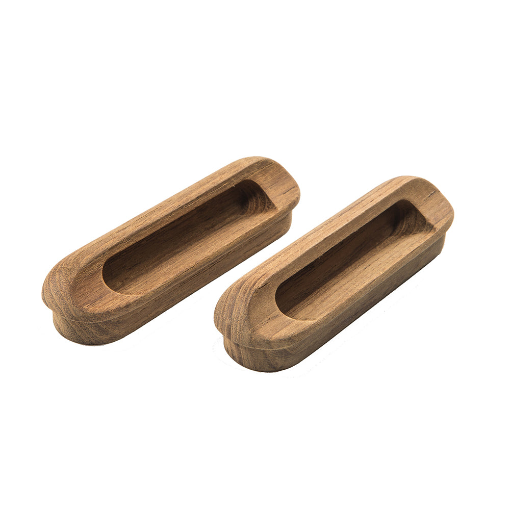 Whitecap Teak Oblong Drawer Pull - 4-1/16"L - 2 Pack 60124-A — Quality Boat Parts