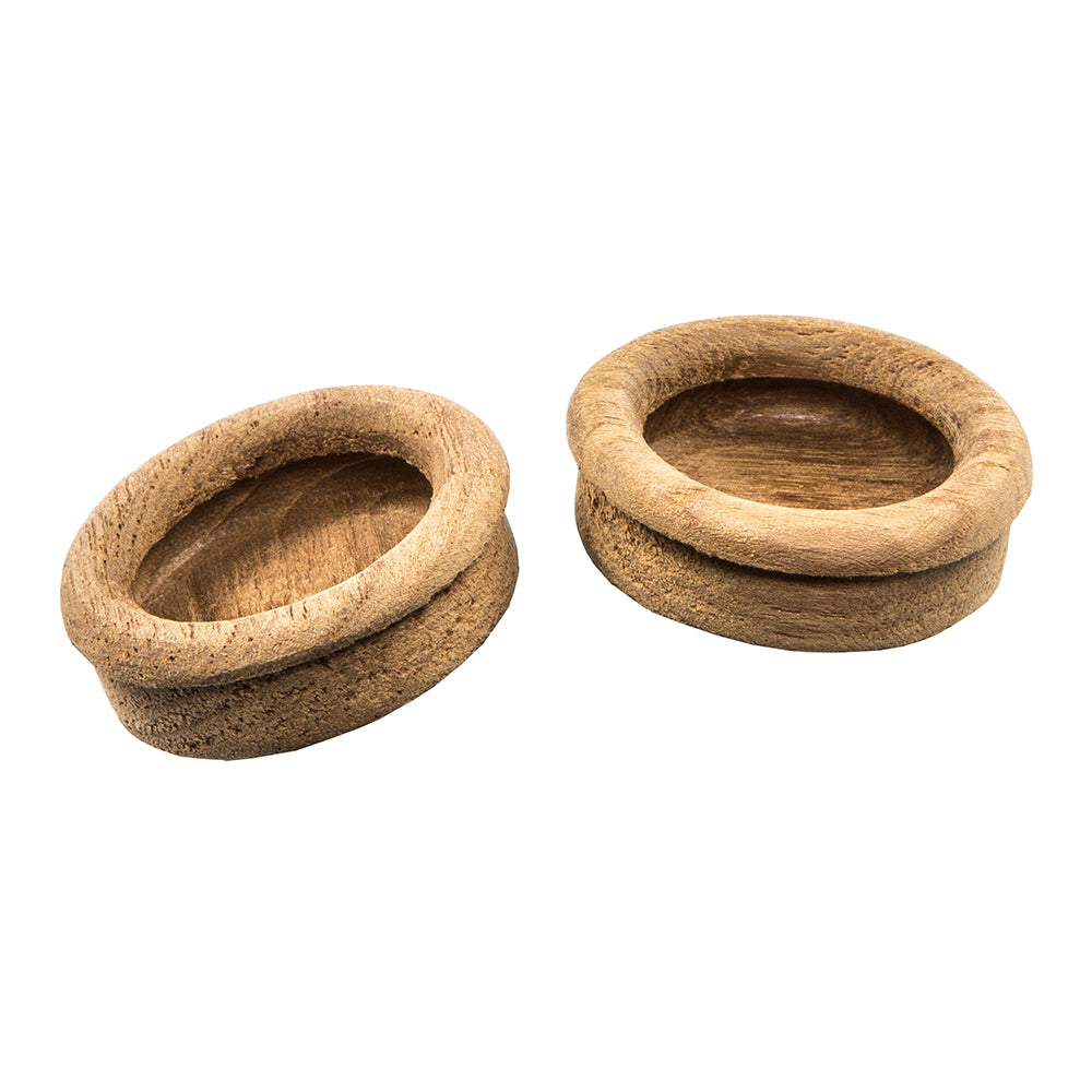 Whitecap Teak Round Drawer Pull - 1-3/8" Round - 2 Pack 60127-A — Quality Boat Parts