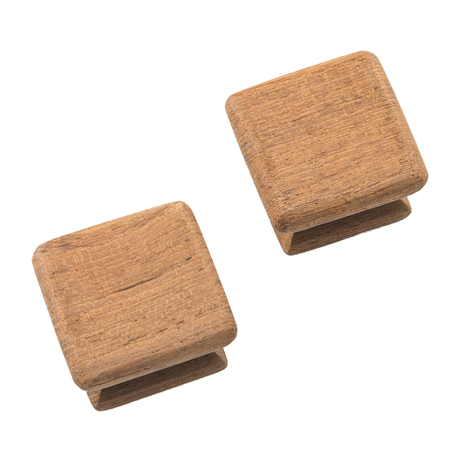 Whitecap Teak Square Drawer Knob - 1-1/8" - 2 Pack 60130-A — Quality Boat Parts
