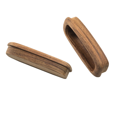 Whitecap Teak Rectangular Drawer Pull - 3-1/4"L - 2 Pack 60135-A — Quality Boat Parts