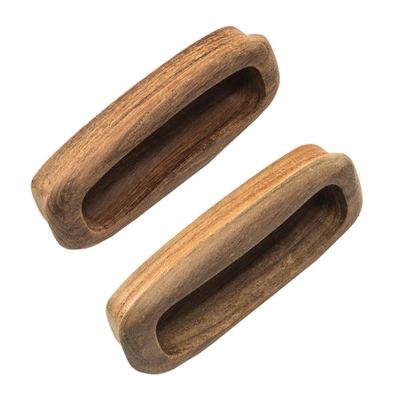 Whitecap Teak Rectangular Drawer Pull - 3-1/4"L - 2 Pack 60135-A — Quality Boat Parts
