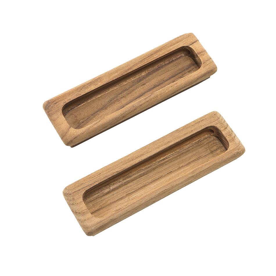 Whitecap Teak Large Rectangular Drawer Pull - 4-1/2"L - 2 Pack 60142-A — Quality Boat Parts