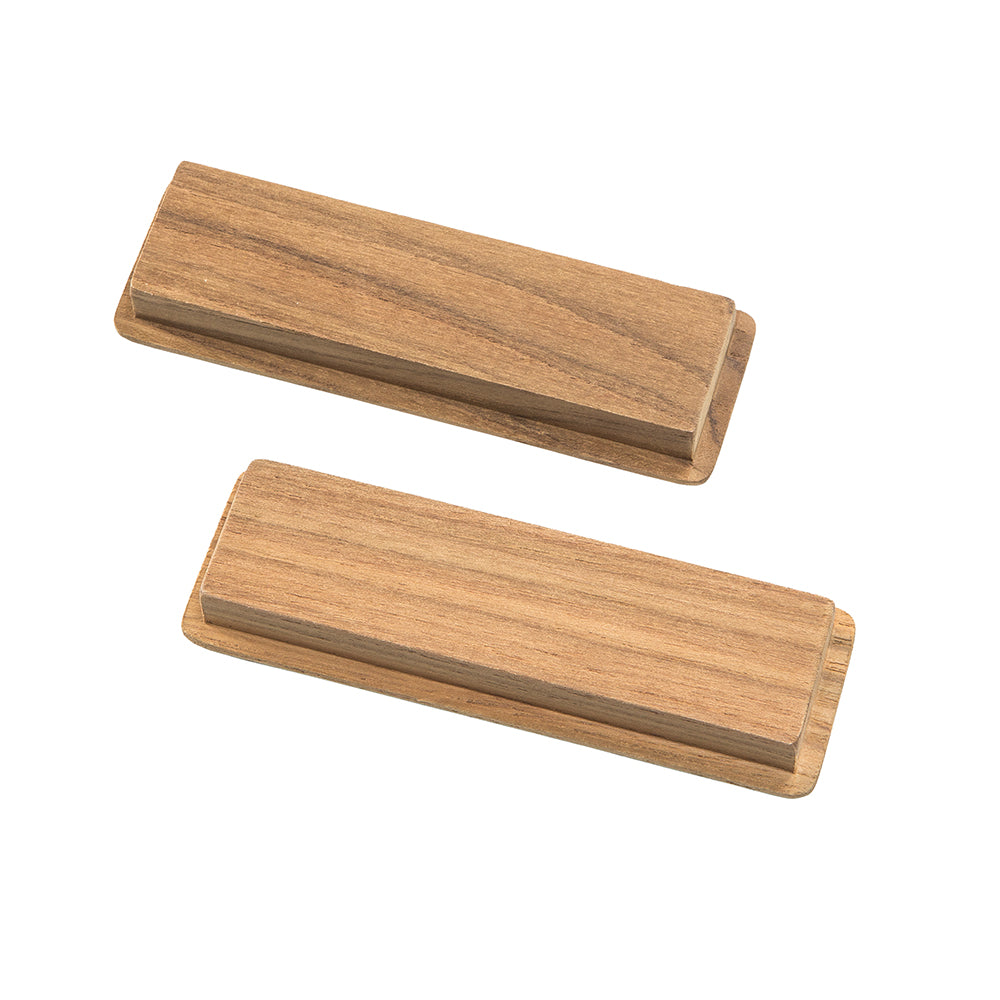 Whitecap Teak Large Rectangular Drawer Pull - 4-1/2"L - 2 Pack 60142-A — Quality Boat Parts