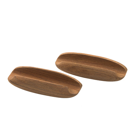 Whitecap Teak Oval Drawer Pull - 4"L - 2 Pack 60147-A — Quality Boat Parts