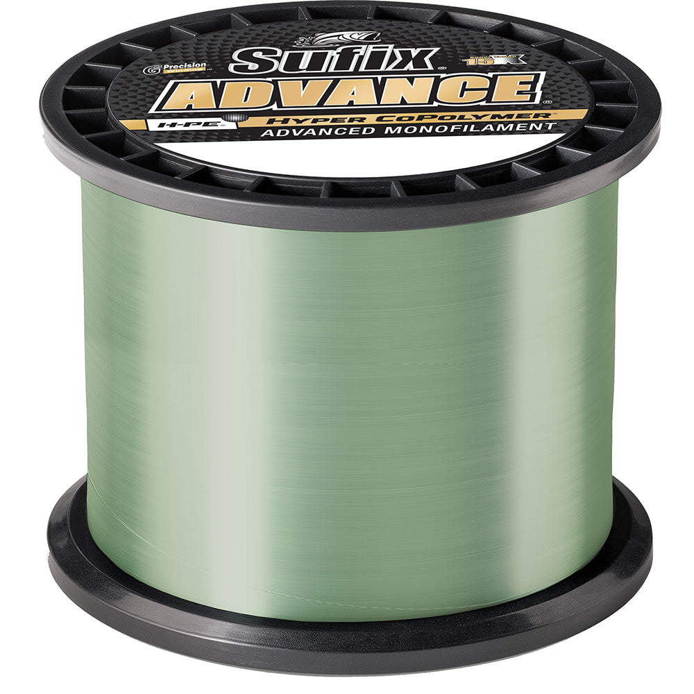 Sufix Advance® Monofilament - 12lb - Low-Vis Green - 1200 yds 604-1012G — Quality Boat Parts
