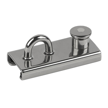 Schaefer T-Track Stainless Steel Slider 1" x 1/8" Lined 17-59 — Quality Boat Parts