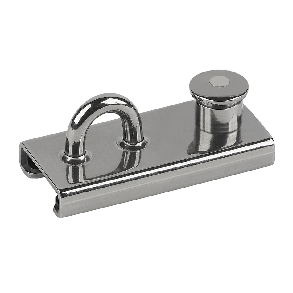 Schaefer T-Track Stainless Steel Slider 1" x 1/8" Lined 17-59 — Quality Boat Parts