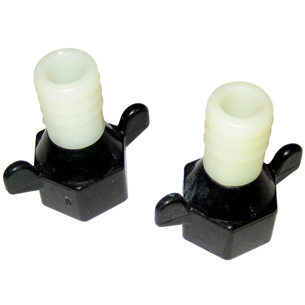 Shurflo by Pentair Straight Fitting Wingnut Swivel - 1/2"-14NPT(F) x 5/8" Barb 94-181-02 — Quality Boat Parts