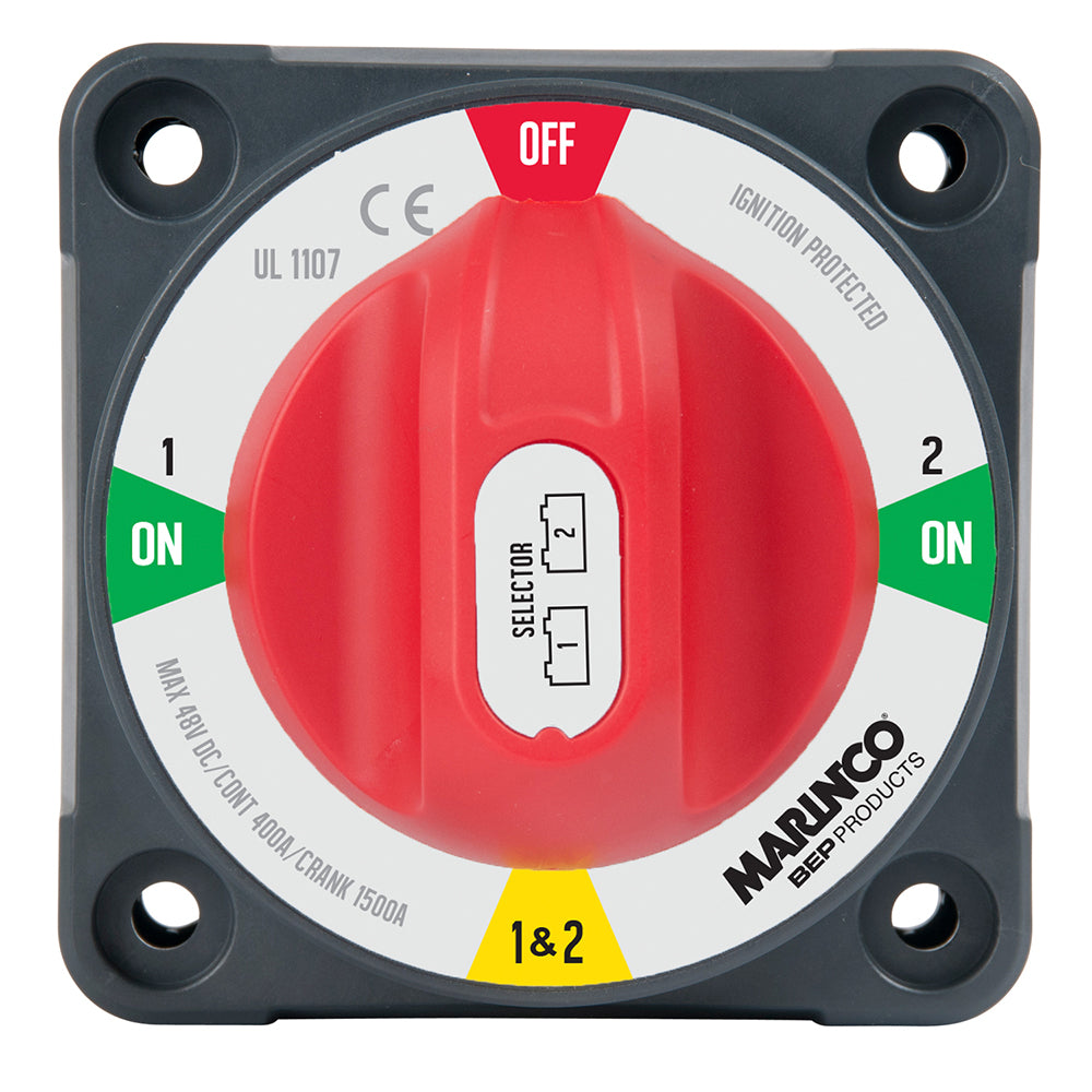 BEP Pro Installer 400A Selector w/Field Disconnect Battery Switch - MC10 771-SFD — Quality Boat Parts