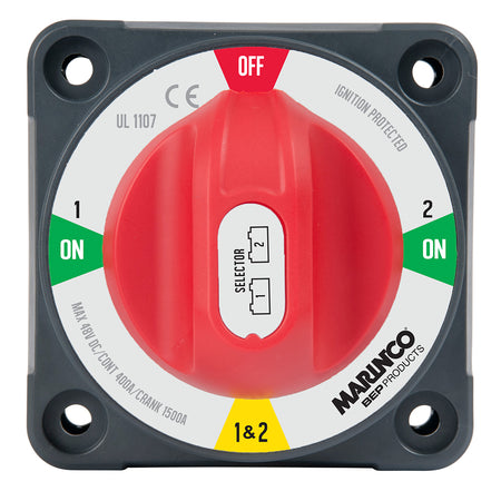 BEP Pro Installer 400A Selector w/Field Disconnect Battery Switch - MC10 771-SFD — Quality Boat Parts