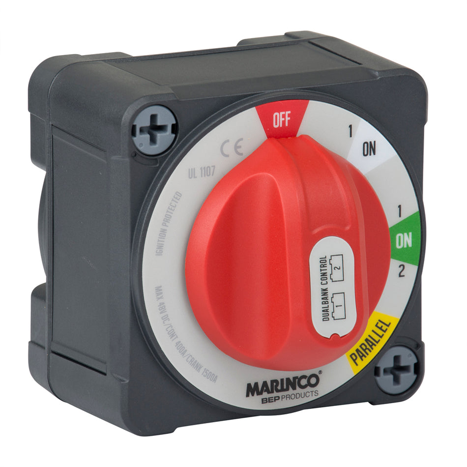 BEP Pro Installer 400a EZ-Mount Dual Bank Control Battery Switch - MC10 772-DBC-EZ — Quality Boat Parts