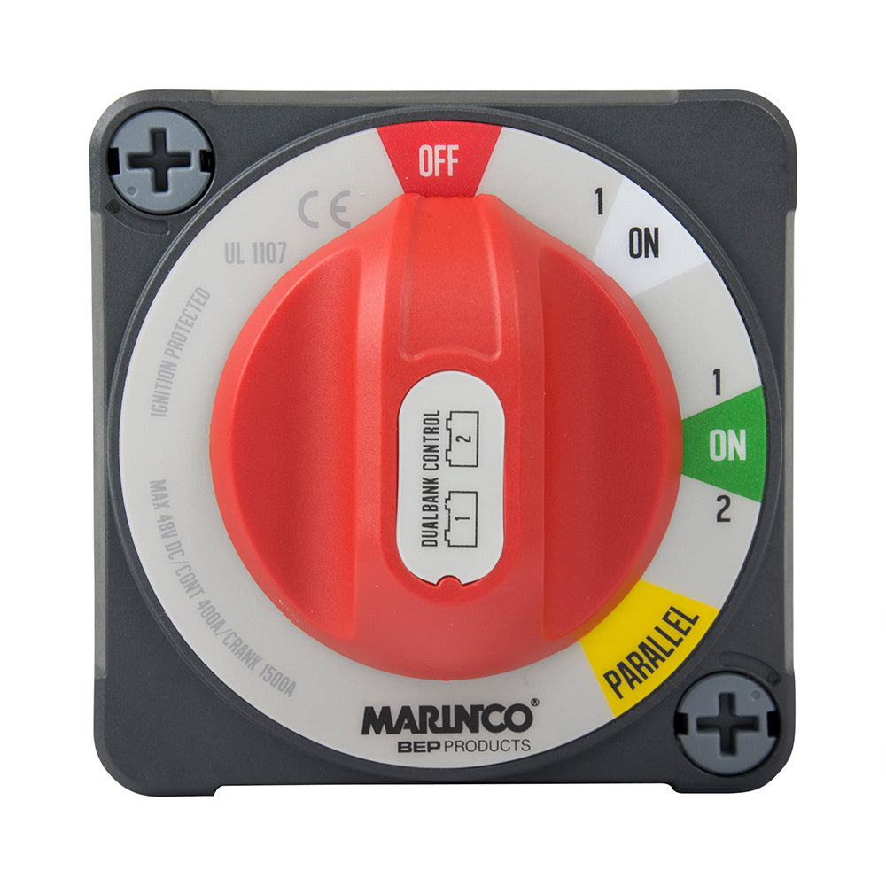 BEP Pro Installer 400a EZ-Mount Dual Bank Control Battery Switch - MC10 772-DBC-EZ — Quality Boat Parts