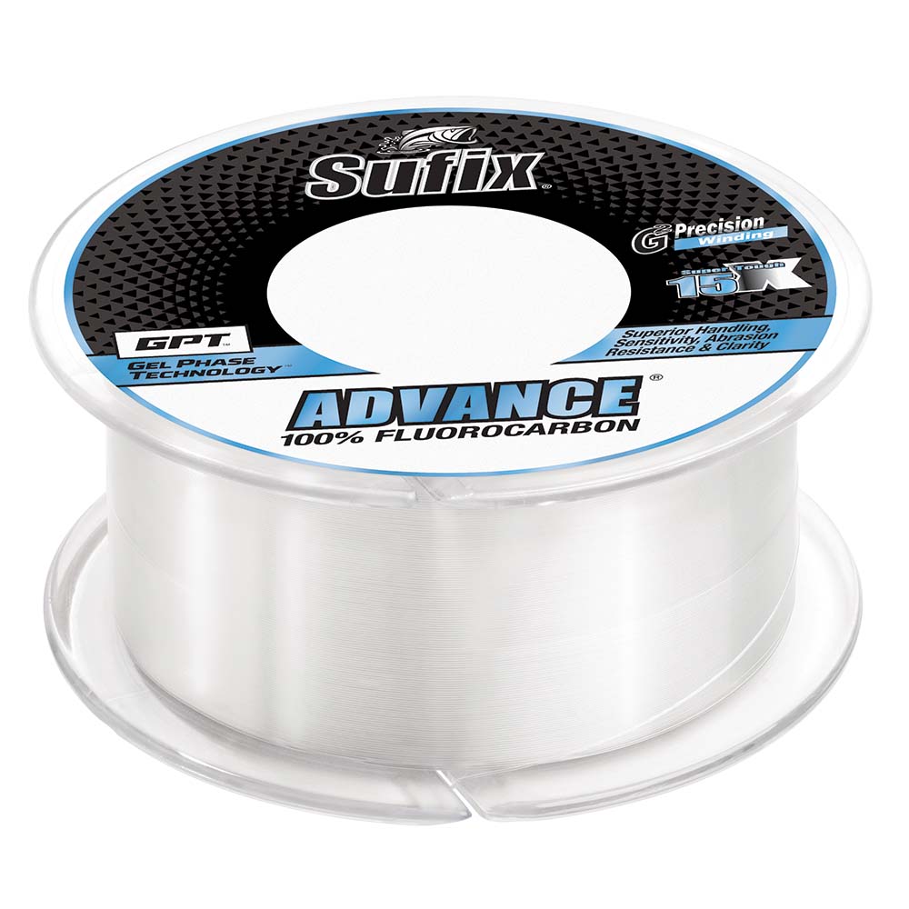Sufix Advance® Fluorocarbon - 12lb - Clear - 200 yds 679-012C — Quality Boat Parts
