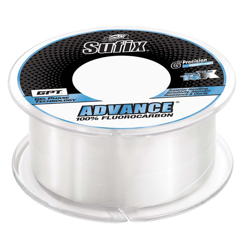Sufix Advance® Fluorocarbon - 14lb - Clear - 200 yds 679-014C — Quality Boat Parts