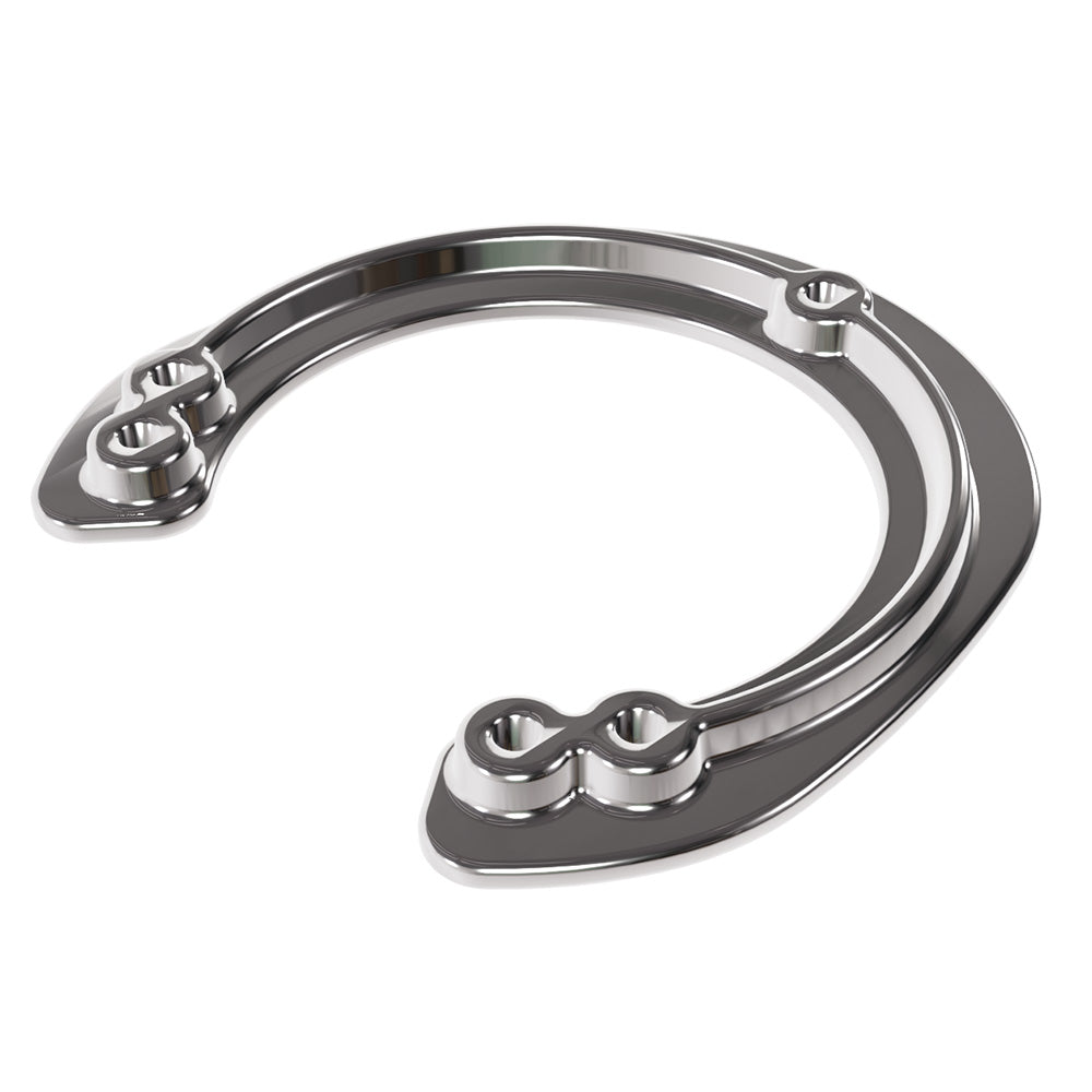 Mate Series Stainless Steel Rod & Cup Holder Threaded Backing Plate CBPT — Quality Boat Parts