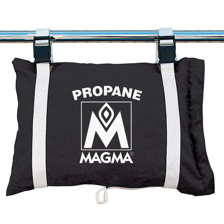 Magma Propane /Butane Canister Storage Locker/Tote Bag - Jet Black A10-210JB — Quality Boat Parts