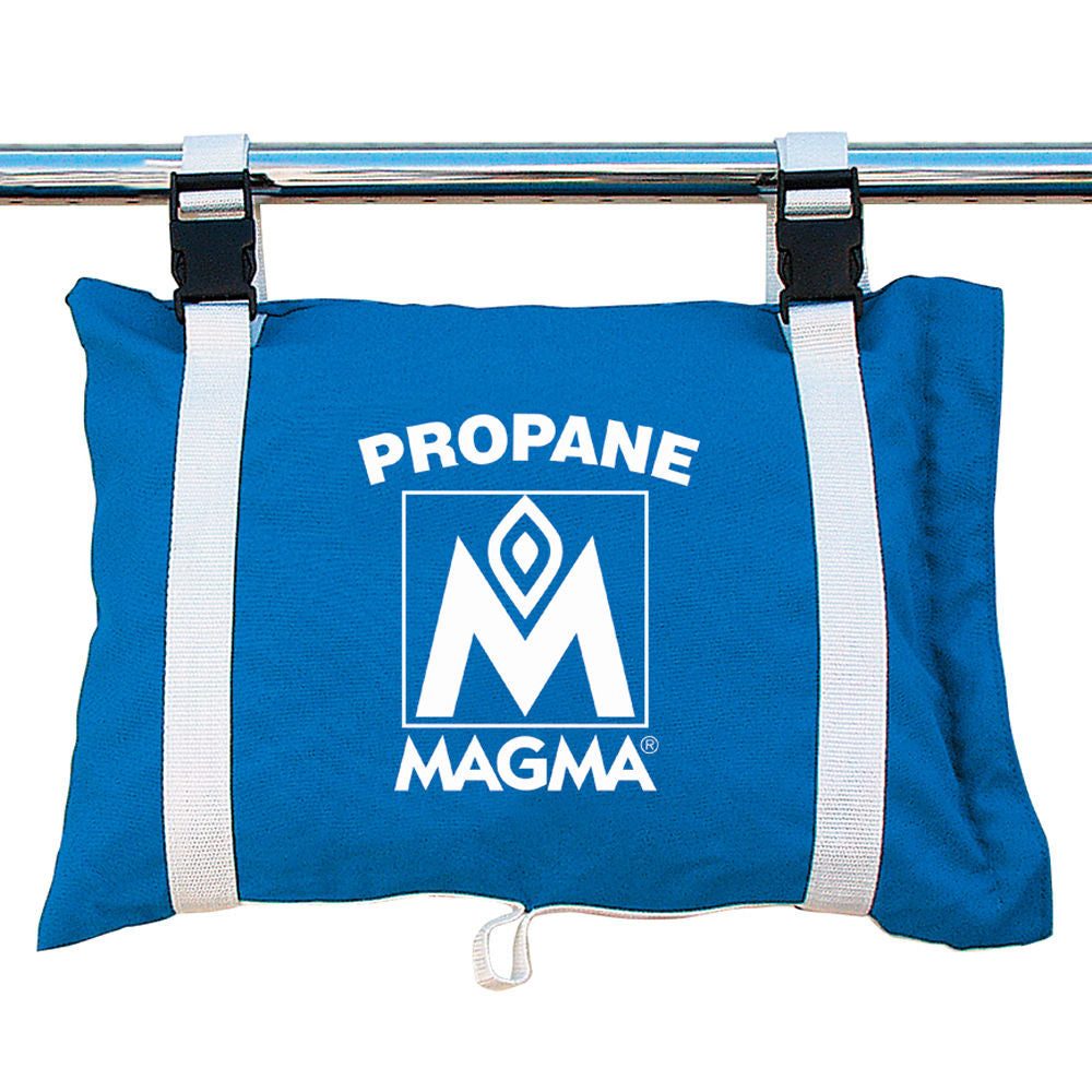 Magma Propane /Butane Canister Storage Locker/Tote Bag - Pacific Blue A10-210PB — Quality Boat Parts