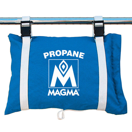Magma Propane /Butane Canister Storage Locker/Tote Bag - Pacific Blue A10-210PB — Quality Boat Parts