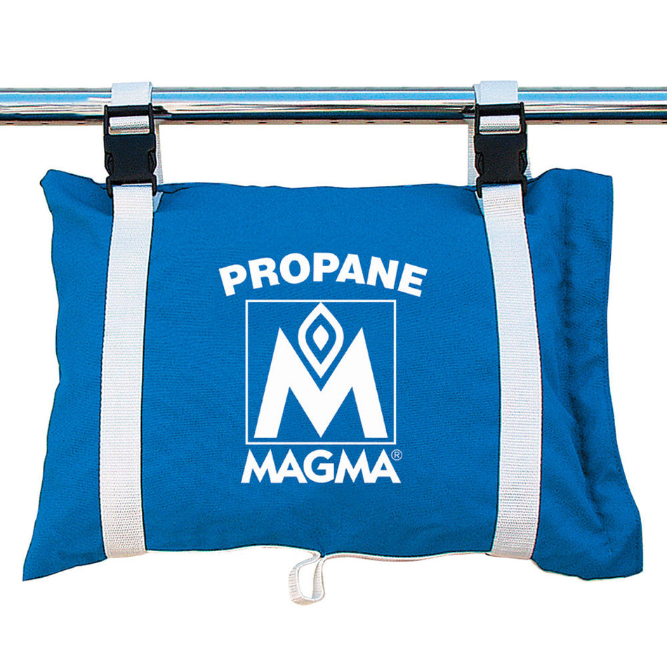 Magma Propane /Butane Canister Storage Locker/Tote Bag - Pacific Blue A10-210PB — Quality Boat Parts