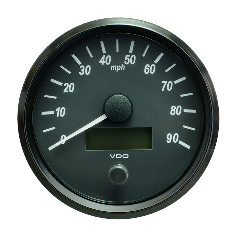 VDO SingleViu 100mm (4") Speedometer - 90 MPH A2C3832870030 — Quality Boat Parts