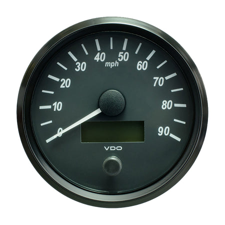 VDO SingleViu 100mm (4") Speedometer - 90 MPH A2C3832870030 — Quality Boat Parts