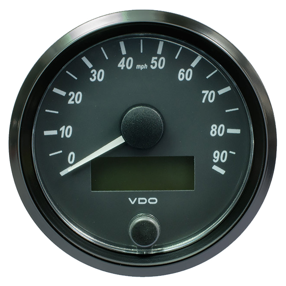 VDO SingleViu 80mm (3-1/8") Speedometer - 90MPH A2C3832900030 — Quality Boat Parts