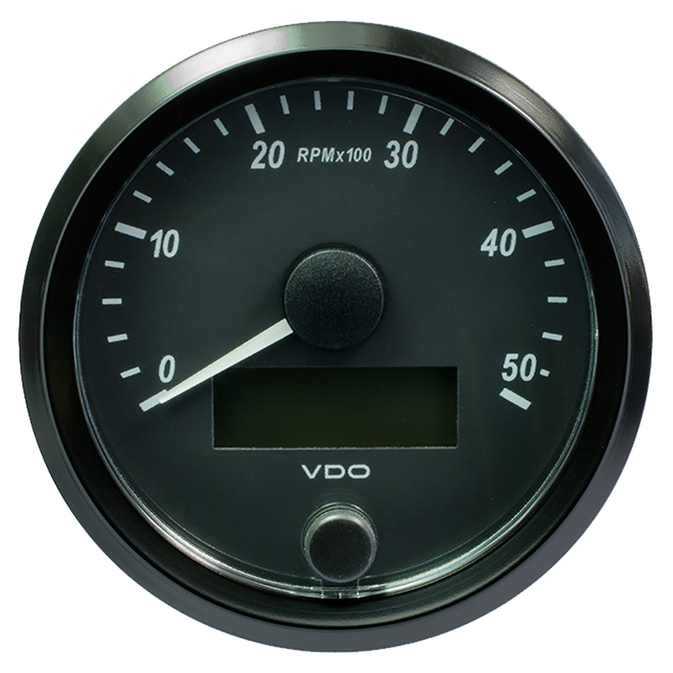 VDO SingleViu 80mm (3-1/8") Tachometer - 5000 RPM A2C3833000030 — Quality Boat Parts