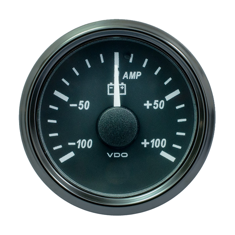 VDO SingleViu 52mm (2-1/16") Ammeter - 100 AMP A2C3833070030 — Quality Boat Parts