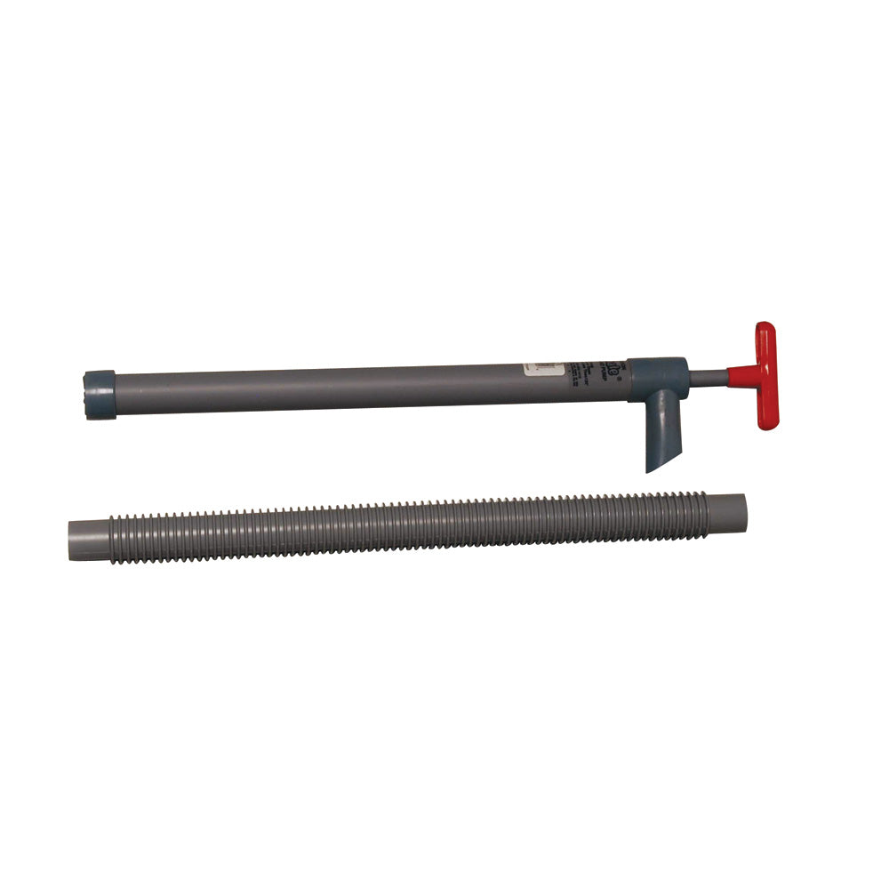 Beckson Thirsty-Mate Pump 18"L w/20" Flexible Reinforced Hose 118PF — Quality Boat Parts