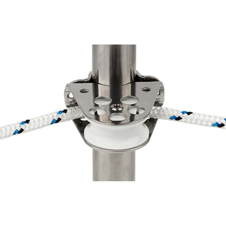 Schaefer Clamp-On Furling Line Stanchion Lead Block - 1" Ball Bearing 300-34 — Quality Boat Parts