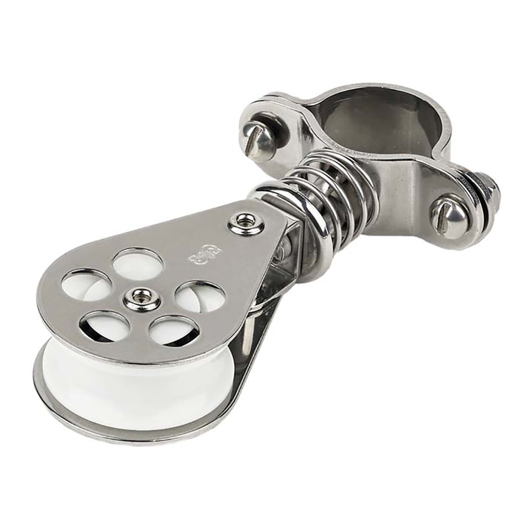 Schaefer Pulpit Furling Lead Spring Loaded Block - 1" Ball Bearing 300-35 — Quality Boat Parts
